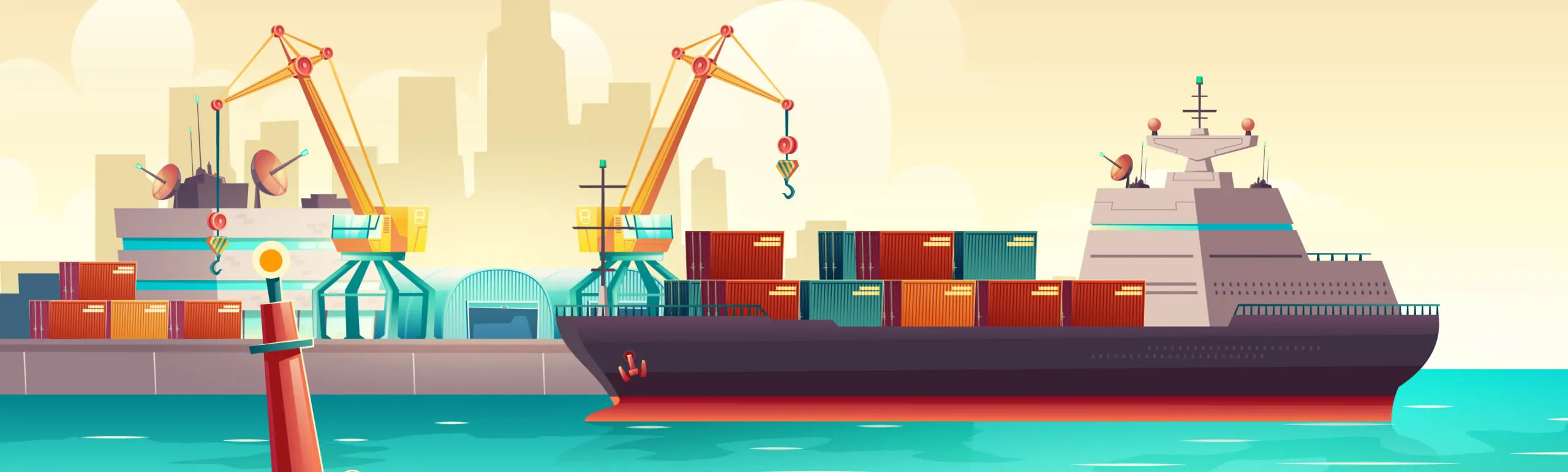 Shanghai to Nhava Sheva Sea Freight